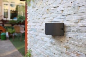 Lutec Bonn Φωτιστικό Τοίχου Εξωτερικού Χώρου Up&Down E27 Σκούρο Γκρι IP54 – 6330401118