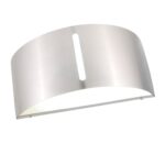 Lutec Bonn Φωτιστικό Τοίχου Εξωτερικού Χώρου Up&Down Inox E27 IP44 – 6330402001
