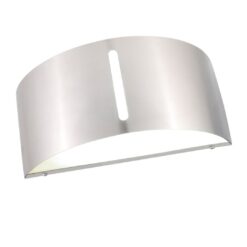 Lutec Bonn Φωτιστικό Τοίχου Εξωτερικού Χώρου Up&Down Inox E27 IP44 – 6330402001
