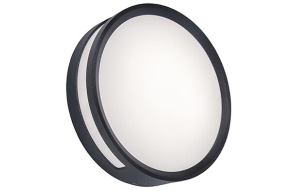 Lutec Rola Φωτιστικό Οροφής Εξωτερικού Χώρου Σκούρου Γκρι Χρώματος LED 800lm 3000K IP54 – 6382201118