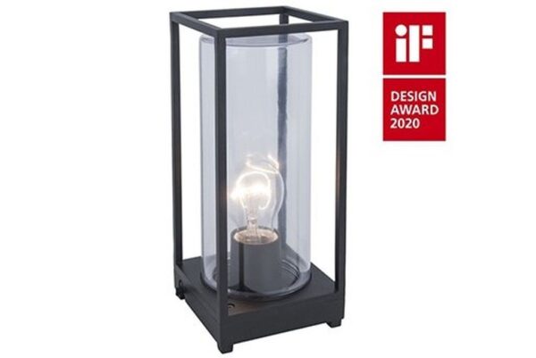 Lutec Flair Φορητό Φωτιστικό Εξωτερικού Χώρου Μαύρου Χρώματος  1xE27 IP44 – 6588801012