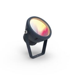 Lutec Mini Leto Φωτιστικό Κήπου Καρφί Led με απομακρυσμένη Λειτουργία Connect Σκούρο Γκρι Χρώμα LED 400lm 2700-6500K&RGB IP65 – 6602903424