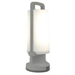 Lutec Dragonfly Ηλιακό Φορητό Φωτιστικό Ασημί Χρώματος LED Dimmable 120lm 4000K IP54 – 6904101337