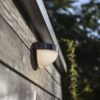 Lutec Bubble Επιτοίχιο Φωτιστικό Εξωτερικού Χώρου Inox Ηλιακό Με Ανιχνευτή Κίνησης LED Dimmable 200lm 4000K IP44 – 6908701001