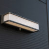 Lutec Doblo Ηλιακό Φωτιστικό LED Επιτοίχιο με Ανιχνευτή Κίνησης Σκούρο Γκρι LED 16.5W 4000K IP54 – 6943801125