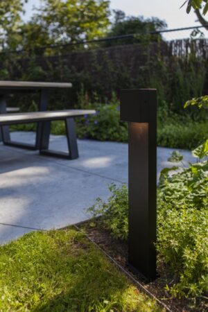 Lutec Gemini Xf Εξωτερικού Χώρου Led Bollard  Μαύρο  LED  800 lm IP54 3000K – 7104002012