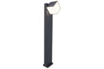 Lutec Cuba Κολωνάκι Κήπου Led Bollard Περιστρεφόμενο Σκούρο Γκρι LED 600lm 3000K IP54 – 7193802118