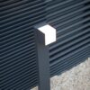 Lutec Cuba Κολωνάκι Κήπου Led Bollard Περιστρεφόμενο Σκούρο Γκρι LED 600lm 3000K IP54 – 7193802118