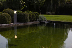 Lutec Fele Φωτιστικό Κολωνάκι Κήπου Σκούρο Γκρι Χρώμα Περιστρεφόμενη Κεφαλή LED 1000lm 3000K IP54 – 7196301118