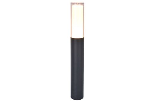 Lutec Dropa Κολωνάκι Κήπου Led Bollard με απομακρυσμένη Λειτουργία Connect Σκούρο Γκρι Χρώμα LED 500lm 2700-6500K&RGB IP44 – 7200501118