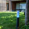 Lutec Dropa Κολωνάκι Κήπου Led Bollard με απομακρυσμένη Λειτουργία Connect Σκούρο Γκρι Χρώμα LED 500lm 2700-6500K&RGB IP44 – 7200501118