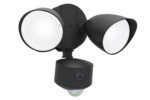 Lutec Draco Επιτοίχιο Φωτιστικό Εξωτερικού Χώρου Με Camera Με Ανιχνευτή Κίνησης με ενδοεπικοινωνία Μαύρο Χρώμα απομακρυσμένη ρύθμιση LED Dimmable 1200lm 5000K IP44 – 7622220012