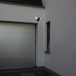 Lutec Draco Επιτοίχιο Φωτιστικό Εξωτερικού Χώρου Με Camera Με Ανιχνευτή Κίνησης με ενδοεπικοινωνία Μαύρο Χρώμα απομακρυσμένη ρύθμιση LED Dimmable 1200lm 5000K IP44 – 7622220012