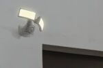 Lutec Peri Επιτοίχιο Φωτιστικό Εξωτερικού Χώρου με Ρυθμιζόμενο Αισθητήρα Κίνησης Λευκό LED 3280lm 5000K IP54 – 7629401331