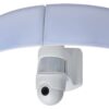 Lutec Libra Επιτοίχιο Φωτιστικό Εξωτερικού Χώρου Led Φωτιστικό Τοίχου Camera Με Ανιχνευτή Κίνησης Λευκό Connect LED Dimmable 3000lm 5000K IP44 – 7632406053