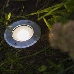 Lutec Cydops Χωνευτό Φωτιστικό Κήπου Recessed Inox W/1.5M Wire LED 6,8 W 580lm 4000K IP67 – 7704216012
