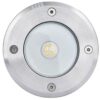 Lutec Cydops Χωνευτό Σποτ Κήπου Led Recessed Inox LED 6,8W 580lm 4000K IP67  – 7704223012