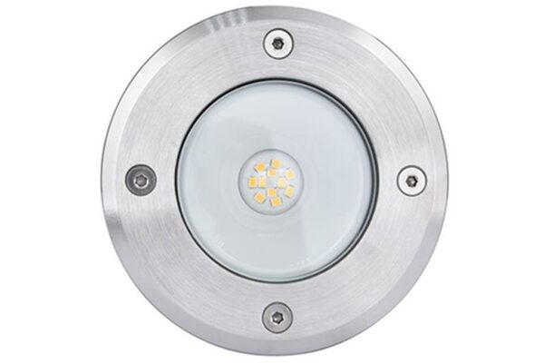 Lutec Cydops Χωνευτό Σποτ Κήπου Led Recessed Inox LED 6,8W 580lm 4000K IP67  – 7704223012