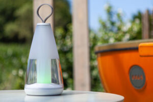 Lutec Pepper Επιτραπέζιο Φορητό Φωτιστικό Led με Αποκρυσμένη Λειτουργία Connect Λευκού Χρώματος LED 200lm 2700-6500K&RGB IP54 – 8500102331