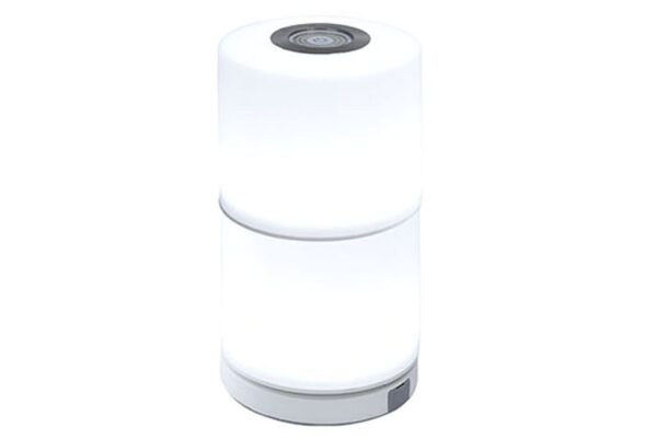 Lutec Noma Επιτραπέζιο Φορητό Φωτιστικό Λευκού Χρώματος LED Dimmable 120lm 2700-6500K RGB IP44 Τηλεχειριστήριο USB Φόρτιση – 8506201331