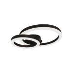 LED φωτιστικό οροφής Designer 20W 3000Κ θερμό λευκό με μαύρο σώμα V-TAC – 7000