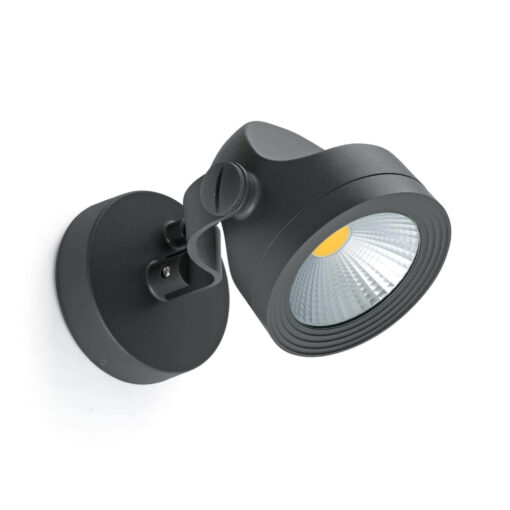 Faro Barcelona ALFA Dark grey projector lamp COB LED 3000K IP65 – 70025