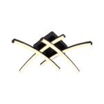 LED φωτιστικό οροφής Designer 24W 3000Κ θερμό λευκό με μαύρο σώμα V-TAC – 7003
