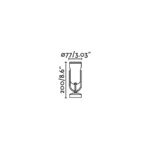 Faro Barcelona SLOT 200 Προβολέας, Αδιάβροχος IP65, Μαύρου Χρώματος, COB LED 13W 3000K- 70035
