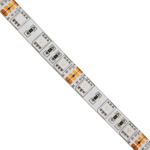 GloboStar® 70129 Ταινία LED SMD 5050 5m 14.4W/m 60LED/m 1454lm/m 120° DC 12V Αδιάβροχη IP65 RGB – 5 Χρόνια Εγγύηση