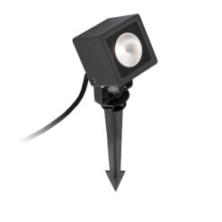 Faro Barcelona Φωτιστικός Προβολέας Κήπου τύπου Καρφί SOBEK LED 7W 3000K IP65 Μαύρου Χρώματος – 70151