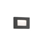 Faro Barcelona SPARK-1 Χωνευτό Φωτιστικό Τοίχου LED 5W 3000K Γκρι Χρώματος IP65 – 70162