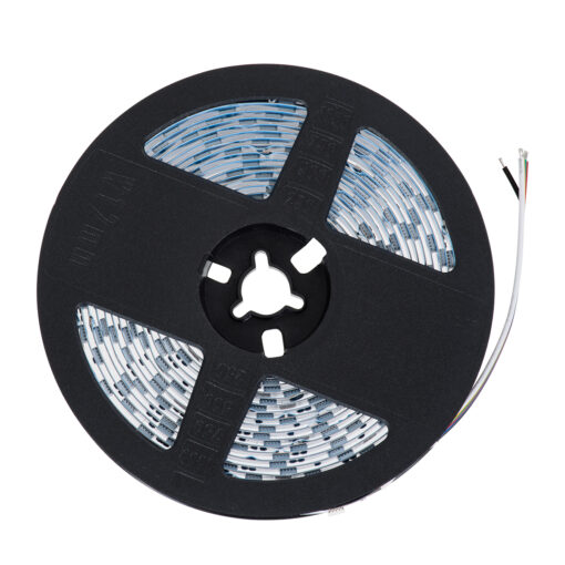 GloboStar® 70263 Ταινία LED SMD 5050 RGBW + WW 5in1 5m 24W/m 60LED/m 120° DC 24V IP20 2400lm/m Πολύχρωμη RGB – Ψυχρό Λευκό 6000K – Φυσικό Λευκό 4500K – Θερμό Λευκό 2700K – 5 Χρόνια Εγγύηση