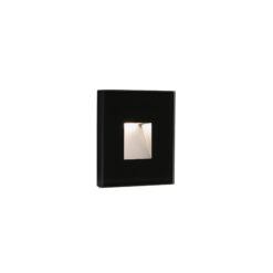 Faro Barcelona DART-1 Χωνευτό Επιτοίχιο Φωτιστικό LED 2W 2700K IP65 Μαύρου Χρώματος – 70273