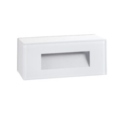 Faro Barcelona Επιτοίχιο Φωτιστικό Εξωτερικού Χώρου DART-2  LED 5W 2700K IP65 Λευκού Χρώματος  – 70277