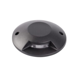 Faro Barcelona Χωνευτό Φωτιστικό Διαδρόμου Κήπου LOTH-1 LED 6W 3000K IP67 Μαύρου Χρώματος – 70285