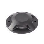 Faro Barcelona Χωνευτό Φωτιστικό Δαπέδου Κήπου LOTH-3 4x3W 3000Κ IP67 Μαύρου Χρώματος – 70287