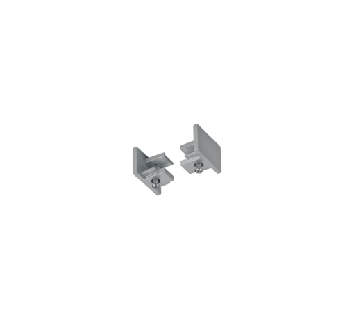 Τερματική Τάπαs Trio Lighting DUOLINE   Τιτάνιο Πλαστικό   – 703087