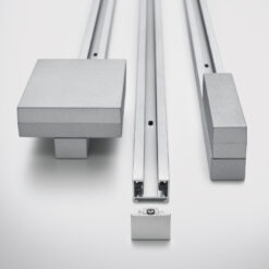 Τερματική Τάπαs Trio Lighting DUOLINE   Τιτάνιο Πλαστικό   – 703087