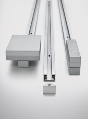 Τερματική Τάπαs Trio Lighting DUOLINE   Τιτάνιο Πλαστικό   – 703087