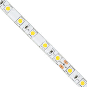 GloboStar® 70321 Ταινία LED SMD 5050 5m 14.4W/m 60LED/m 1512 lm/m 120° DC 24V Αδιάβροχη IP65 Φυσικό Λευκό 4500K – 5 Χρόνια Εγγύηση