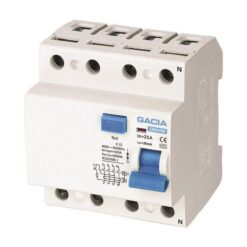 ΡΕΛΕ ΔΙΑΡΡΟΗΣ 4Χ40Α 30mΑ GACIA TYPE A EUROLAMP – 500-37023