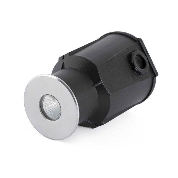 Faro Barcelona TARO Matt nickel recessed lamp COB LED 3000K IP67 – 70449