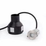 Faro Barcelona Χωνευτό Φωτιστικό Δαπέδου CROSBY LED 2W IP67 3000K Νίκελ Ματ Χρώματος – 70459N