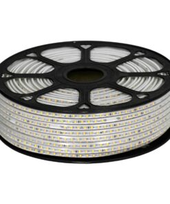 GloboStar® 70502 Slim Ταινία Μονής Σειράς Epistar LED SMD 2835 1m 12W/m 96LED/m 1608lm/m 120° DC 230V Αδιάβροχη IP68 Θερμό Λευκό 2700K Dimmable