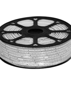 GloboStar® 70504 Slim Ταινία Μονής Σειράς Epistar LED SMD 2835 1m 12W/m 96LED/m 1572lm/m 120° DC 230V Αδιάβροχη IP68 Κόκκινο Dimmable