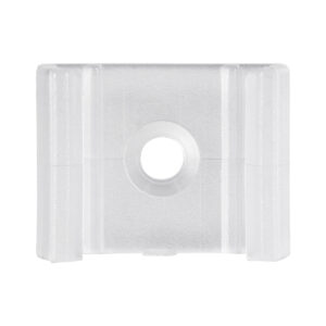 GloboStar® 70549 Πλαστική PVC Βάση Στήριξης για Όλες τις Πολύχρωμες RGB EPISTAR Wide Ταινίες LED Διπλής Σειράς DC 230V IP68 – Μ1.5 x Π2 x Υ1.1cm