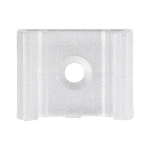 GloboStar® 70549 Πλαστική PVC Βάση Στήριξης για Όλες τις Πολύχρωμες RGB EPISTAR Wide Ταινίες LED Διπλής Σειράς DC 230V IP68 – Μ1.5 x Π2 x Υ1.1cm