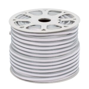 GloboStar® 70568 OVALE 120° Degree Neon Flex Epistar LED SMD 5050 1m 18W/m 60LED/m 1818lm/m 120° DC 24V Αδιάβροχη IP68 RGB Dimmable