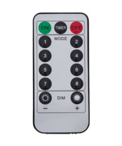 GloboStar® 70666 Controller Αδιάβροχος IP44 AC/DC 230V με Ασύρματο Χειριστήριο RF για έως 100 μέτρα Μονόχρωμου Φωτοσωλήνα LED Μ9 x Π5 x Υ3cm – 2 Χρόνια Εγγύηση