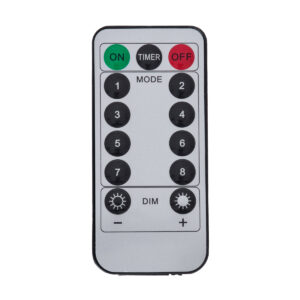 GloboStar® 70666 Controller Αδιάβροχος IP44 AC/DC 230V με Ασύρματο Χειριστήριο RF για έως 100 μέτρα Μονόχρωμου Φωτοσωλήνα LED Μ9 x Π5 x Υ3cm – 2 Χρόνια Εγγύηση